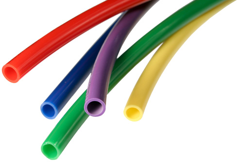 Plastic/nylon Tubing 8mm c/w Fittings 1/2"unf x 3 metre 