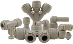 plastic acetal push fittings