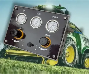 custom tractor panel assembly