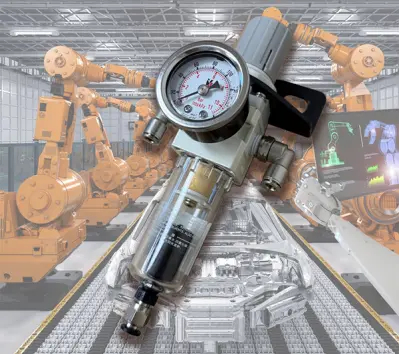 FRL and gauge assembly