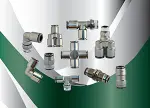 Nickel Plated Brass Push to Connect Fittings