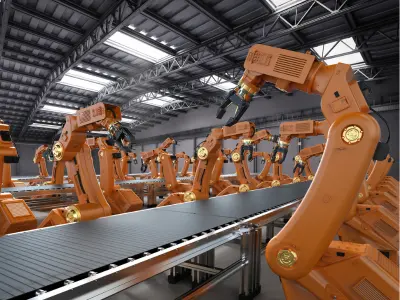 Automated packaging robotics machine