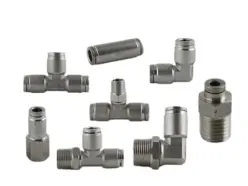 Metric Stainless Steel Push-In Fittings