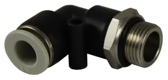 Transition Composite Male Elbow Swivel Inch x BSPP Transition Composite Male Elbow Swivel Inch x BSPP