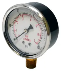Dry Gauges with Bottom Mount Dry Gauges with Bottom Mount