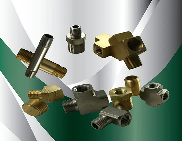 Brass & Nickel-Plated Pipe Fittings