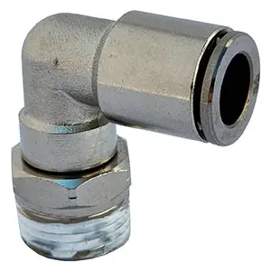 ペアコイル4巻　セッカム ELBOW SWV NKL-BRS 1/4 PTC x 1/8 NPT M