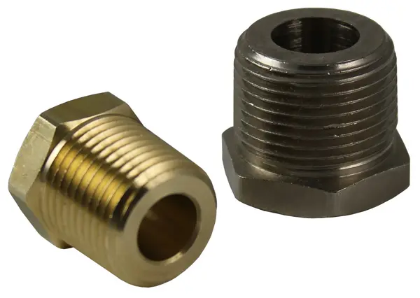 Hex Bushing Brass, Nickel Plated Brass