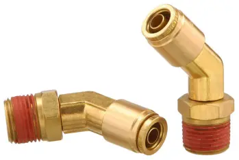 D.O.T Male Elbow Swivel 45 Degree