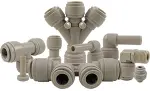 plastic acetal push fittings
