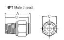 NPT Male Connector